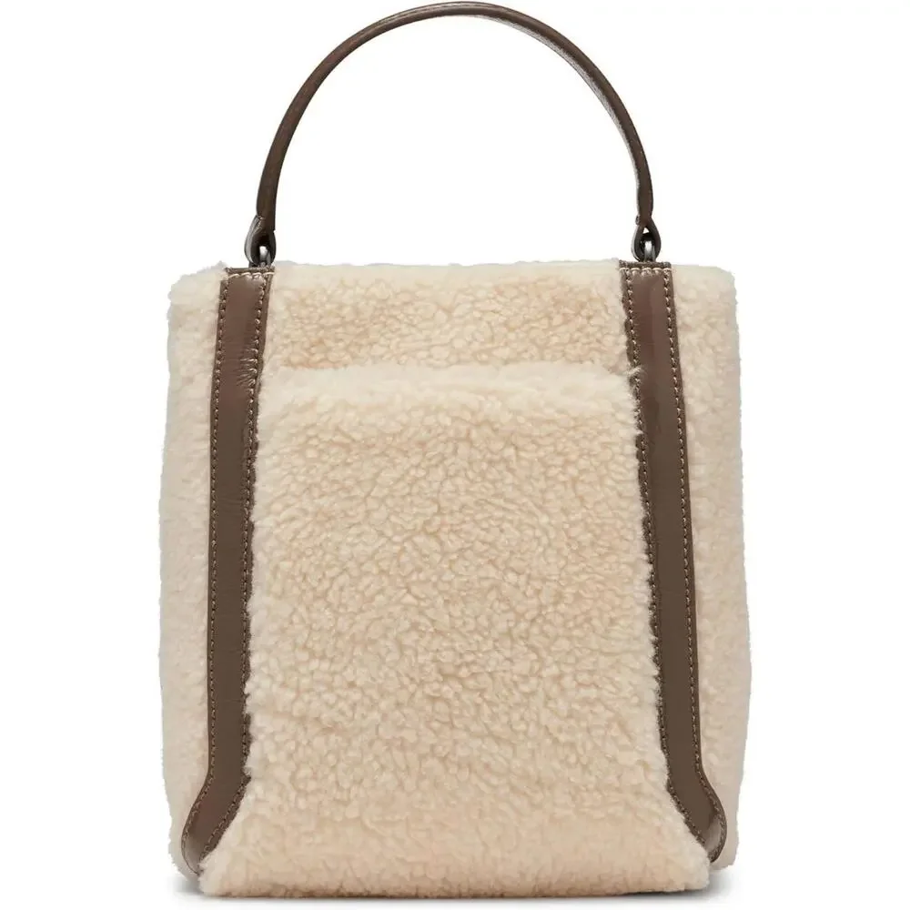 Calvin Klein Astatine Sherpa Triple Compartment Hobo Bag